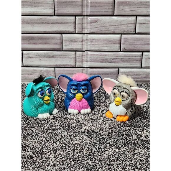 Set of 3 Furby's #A83 - Picture 1 of 12